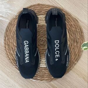 Dolce & Gabbana Black Sneakers